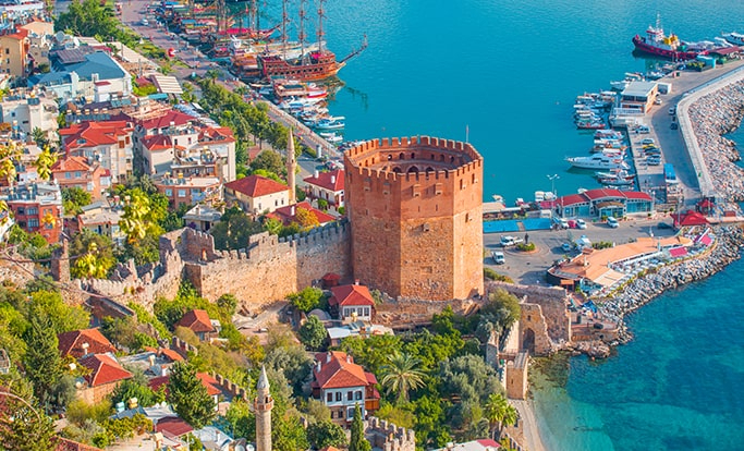 Plaatsen om te bezoeken in Antalya, tandheelkundig toerisme Antalya